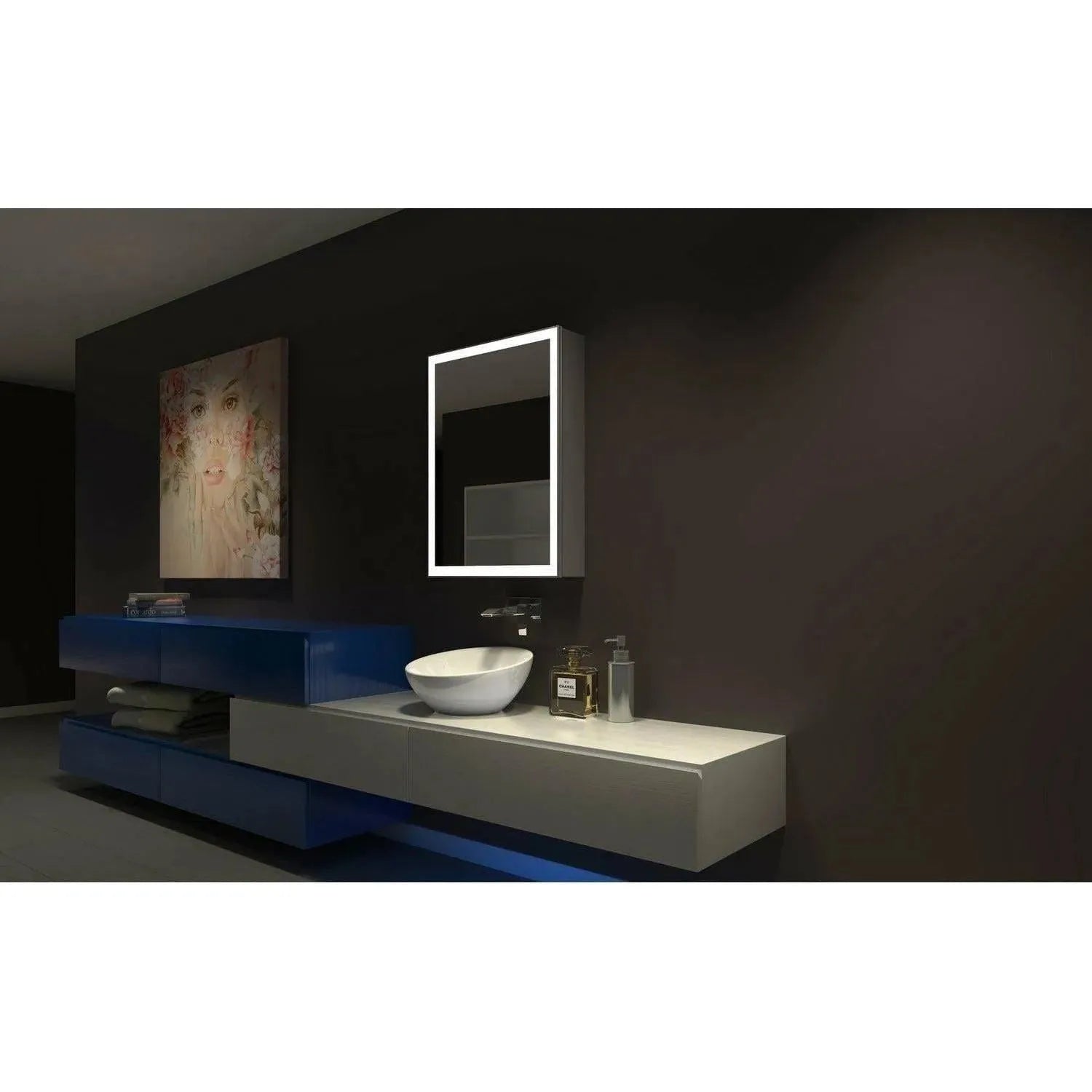 Paris Mirror - Galaxy Cabinet LED Mirror - CGALA24326000 | Montreal Lighting & Hardware