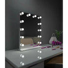 Paris Mirror - Hollywood Grace LED Mirror - HGRAC20263000-WHT | Montreal Lighting & Hardware
