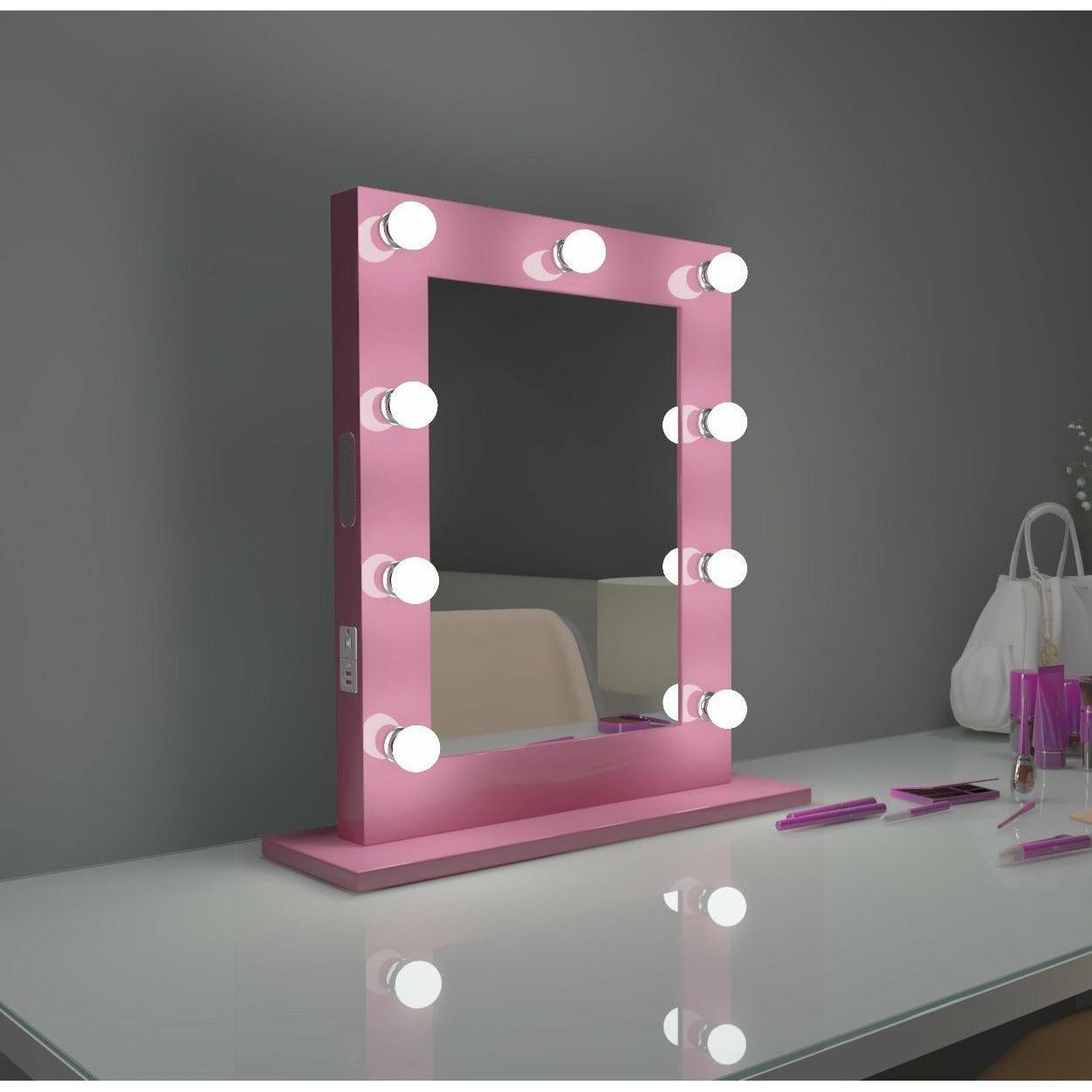 Paris Mirror - Hollywood Marilyn LED Mirror - HMARI20263000-BLK | Montreal Lighting & Hardware