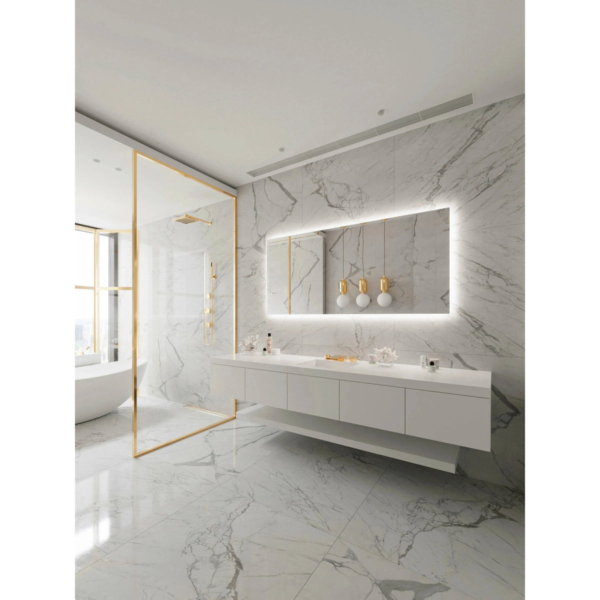 Paris Mirror - Original Backlit LED Mirror - ORIGX60363000 | Montreal Lighting & Hardware