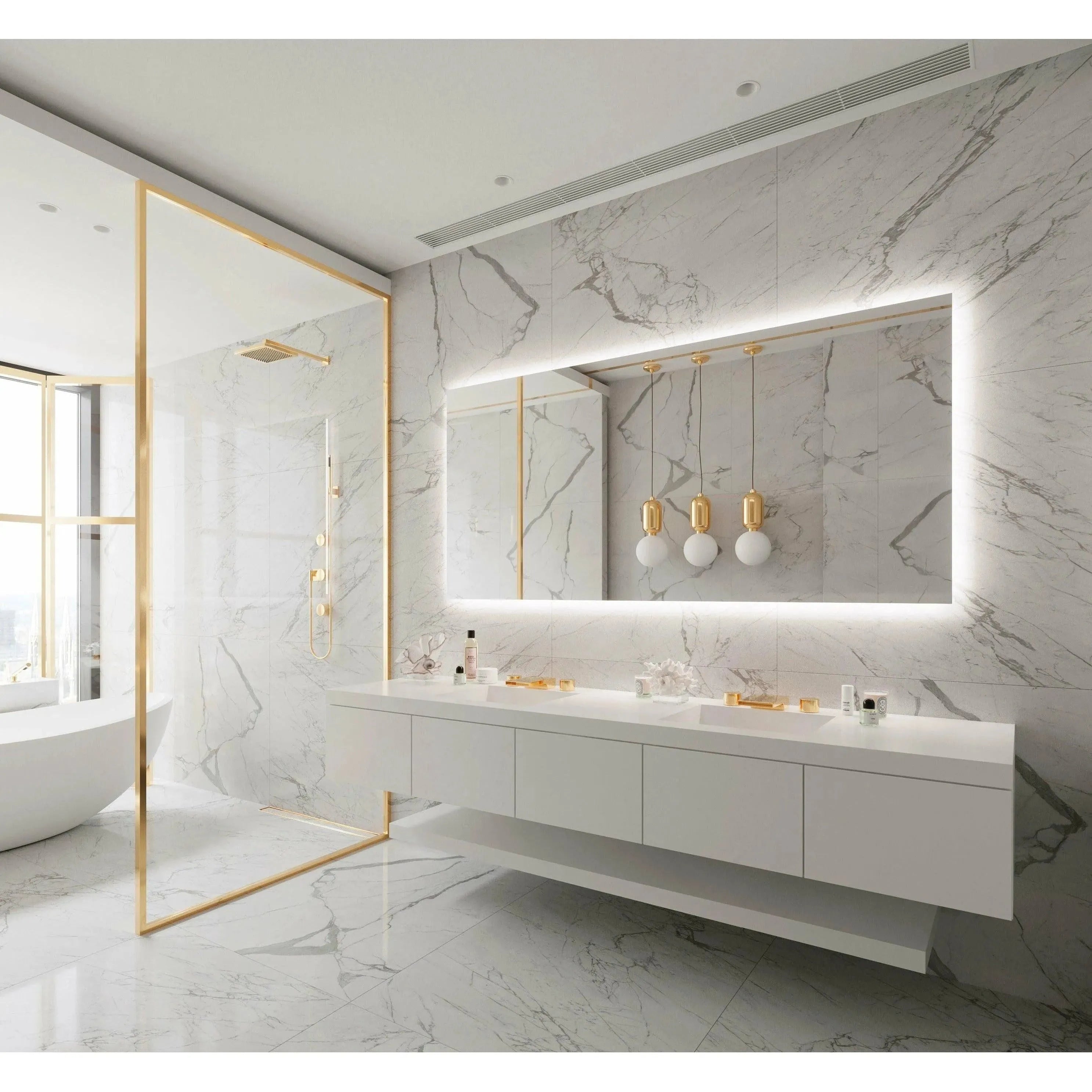 Paris Mirror - Original Backlit LED Mirror - ORIGX85403000 | Montreal Lighting & Hardware
