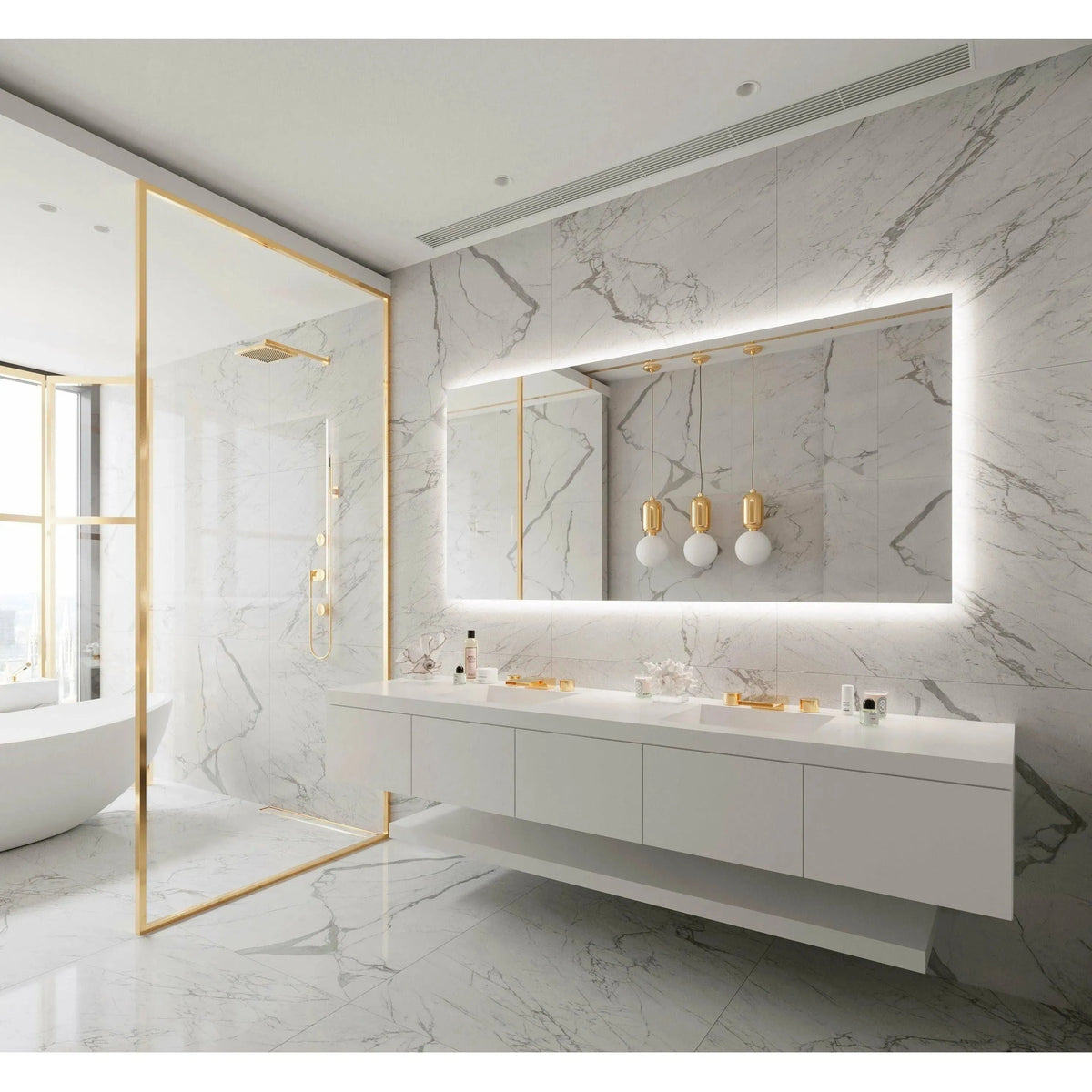 Paris Mirror - Original Backlit LED Mirror - ORIGX85403000 | Montreal Lighting & Hardware