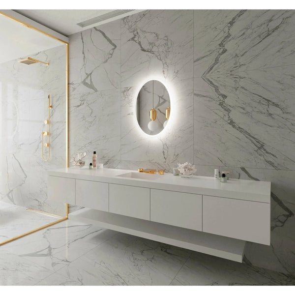 Oval Backlit LED Mirror