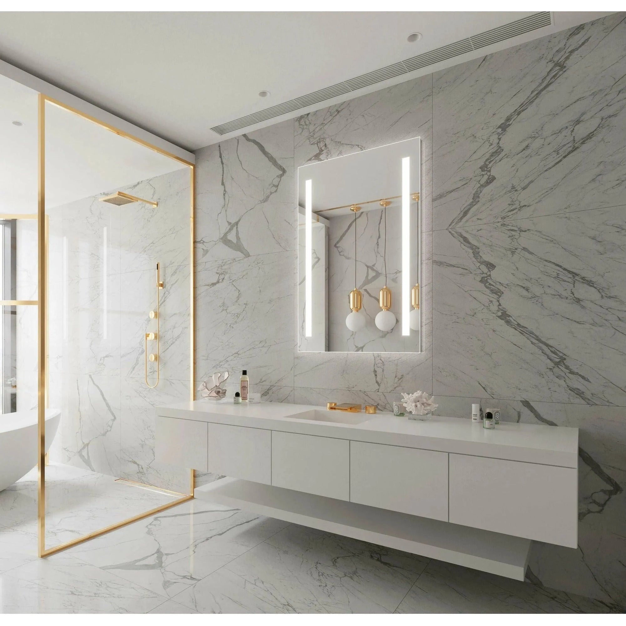 Paris Mirror - Verano LED Mirror - VERAX24323000 | Montreal Lighting & Hardware