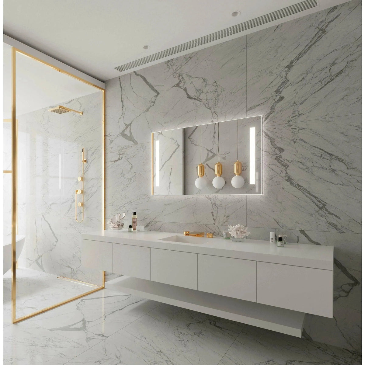 Paris Mirror - Verano LED Mirror - VERAX48283000 | Montreal Lighting & Hardware