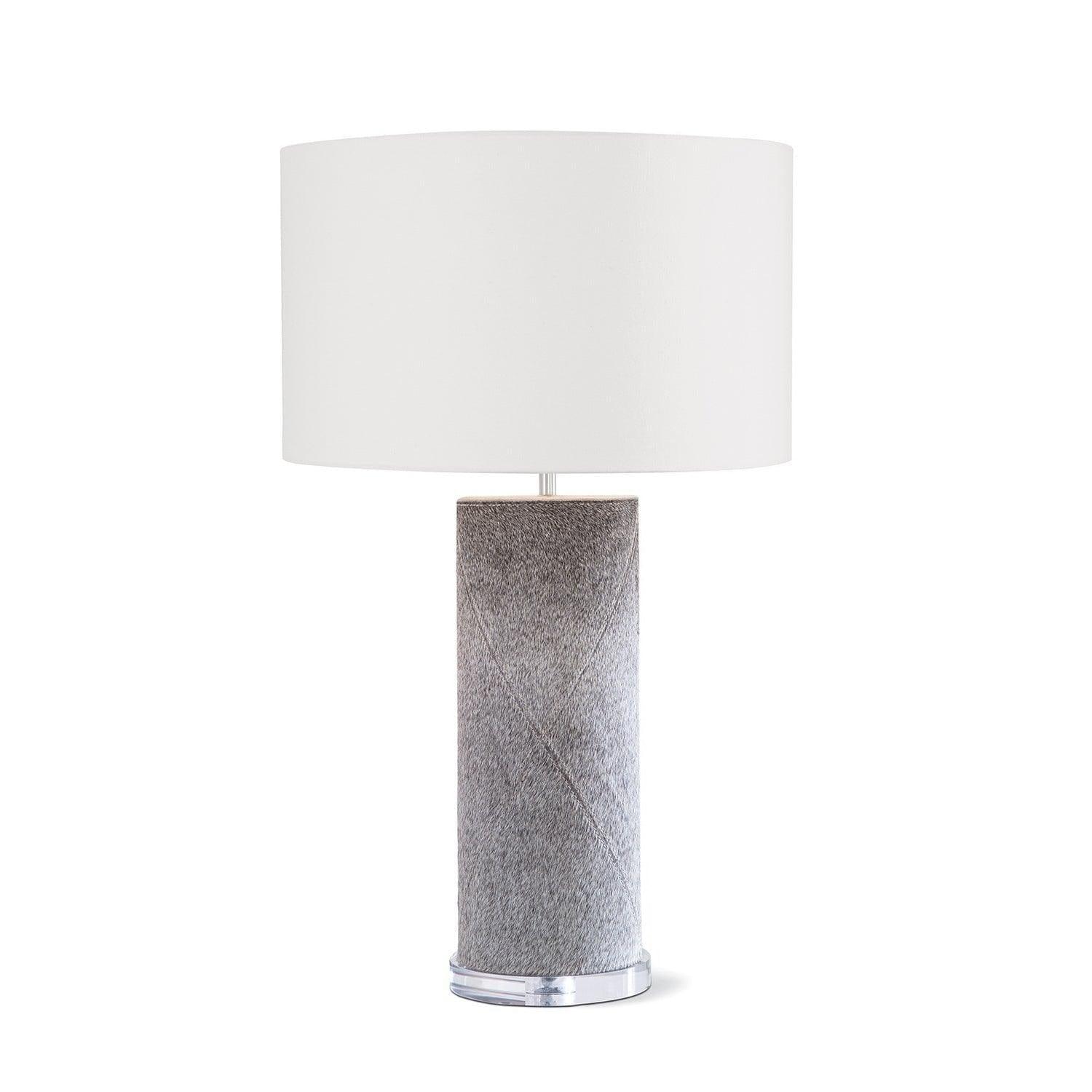 Regina Andrew - Andres Column Table Lamp - 13-1565GRY | Montreal Lighting & Hardware