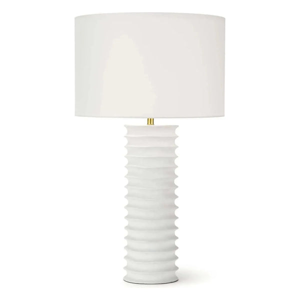 Nabu Metal Column Table Lamp