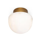 Regina Andrew - Parker Alabaster Flush Mount - 16-1398NB | Montreal Lighting & Hardware