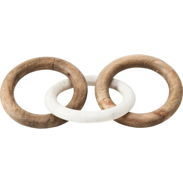 Objet décoratif 3 maillons de chaîne Lusine