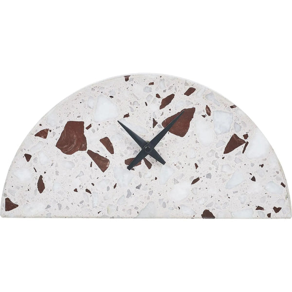 Horloge de table demi-cercle Saga