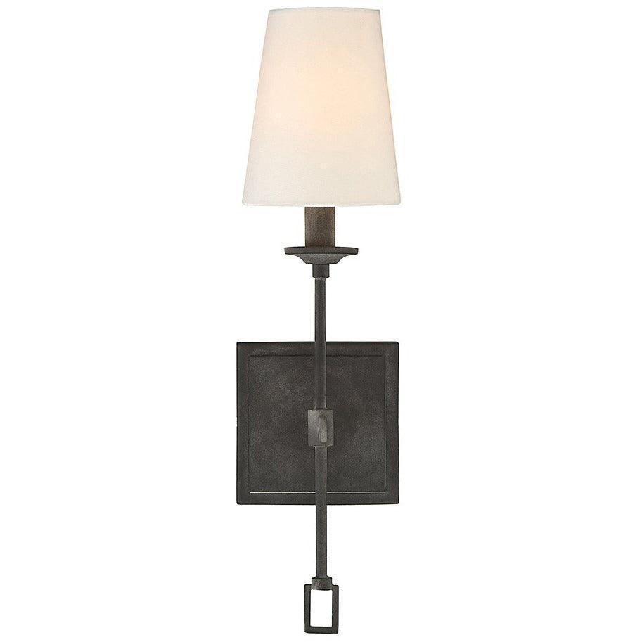 Montreal Lighting & Hardware - Lorainne One Light Wall Sconce by Savoy House | OVERSTOCK - 9-9004-1-88-OS | Montreal Lighting & Hardware