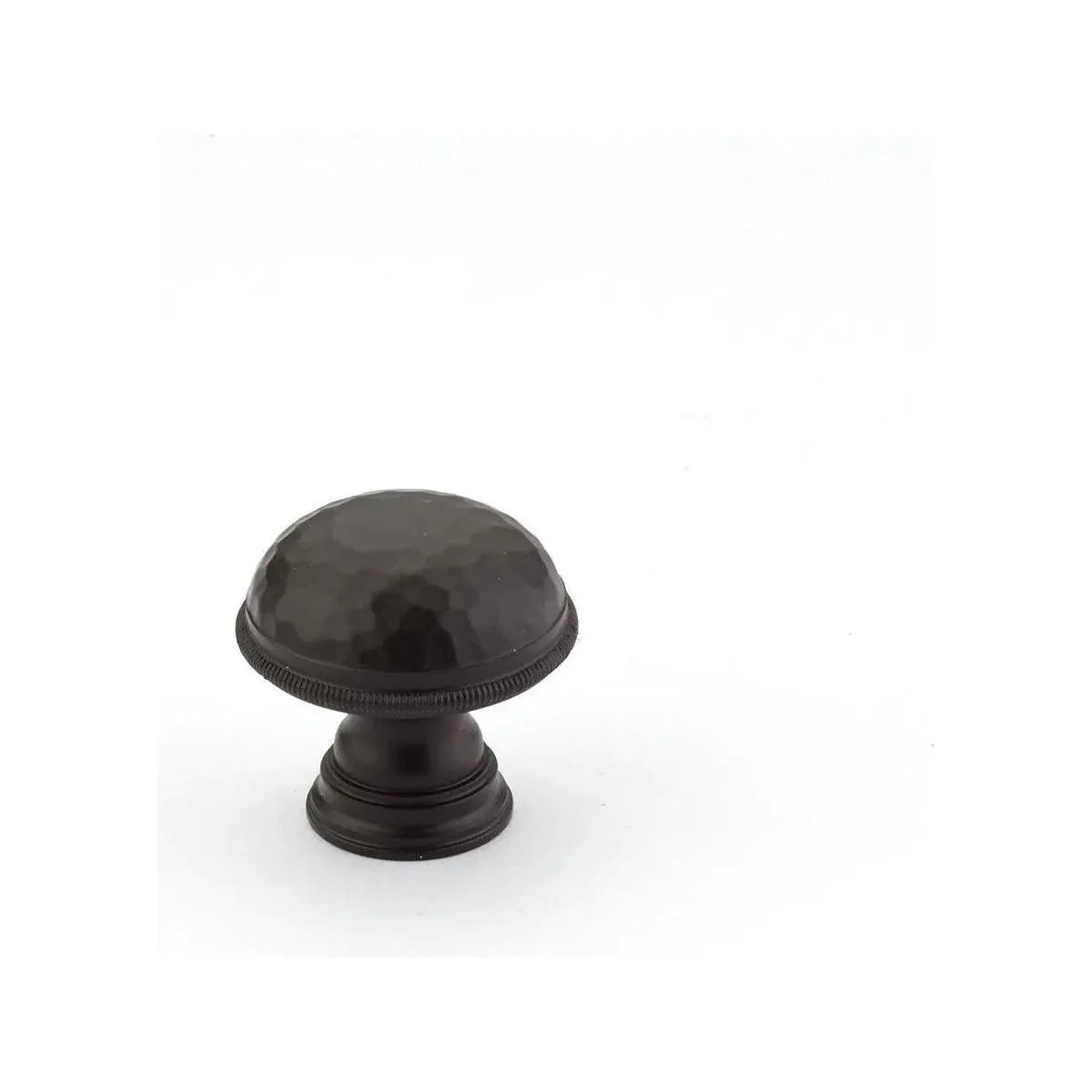 Schaub - Atherton Knurled Edge Hammered Knob - 571-10B | Montreal Lighting & Hardware