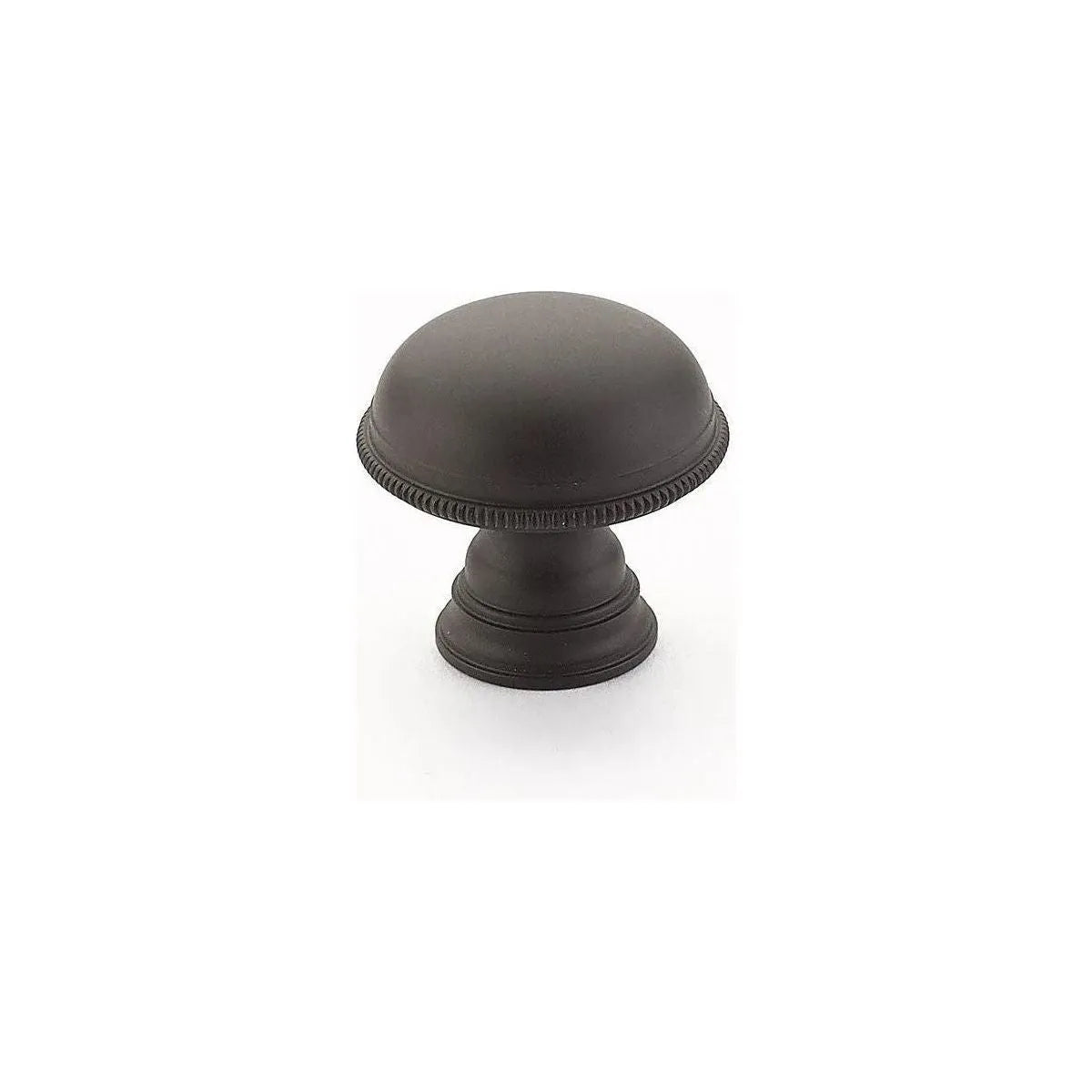Schaub - Atherton Knurled Edge Plain Surface Knob - 572-10B | Montreal Lighting & Hardware