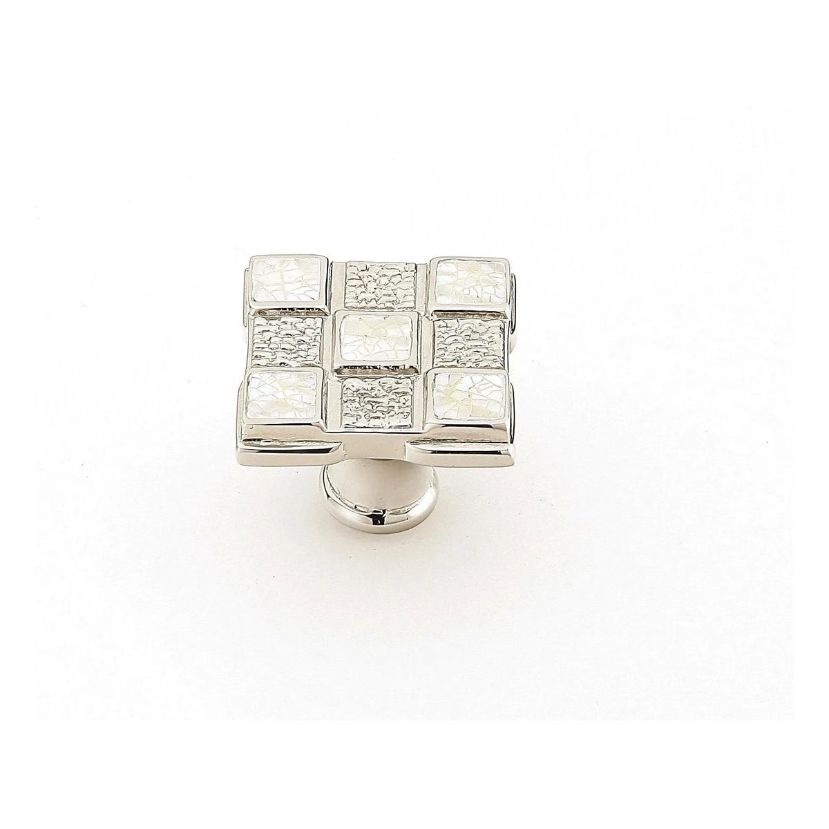 Schaub - Avalon Bay Square Knob - 671-W/PN | Montreal Lighting & Hardware