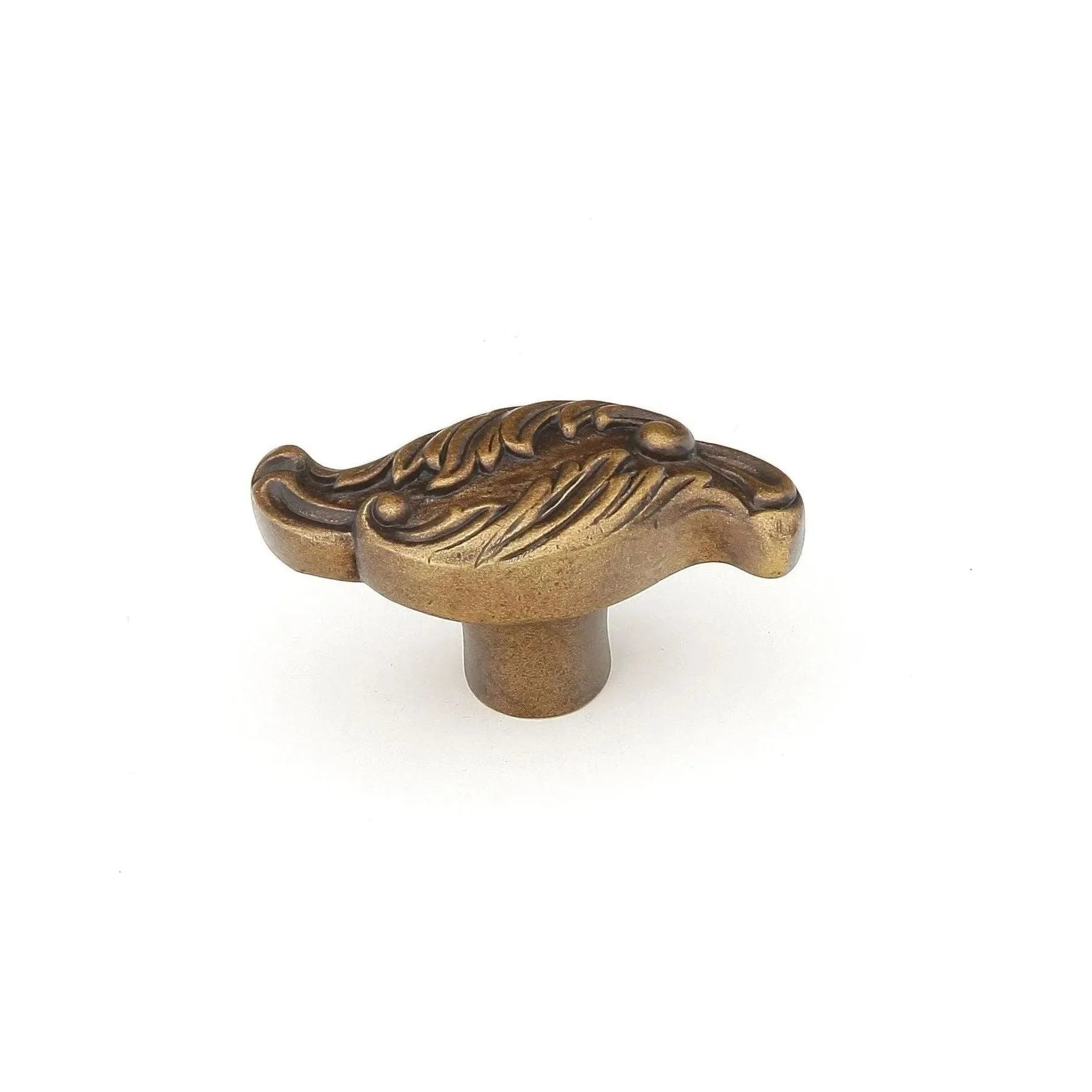 Schaub - Cantata Oblong Knob - 996-DG | Montreal Lighting & Hardware