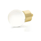 Schaub - City Lights Globe Glass Knob - 59-SB | Montreal Lighting & Hardware