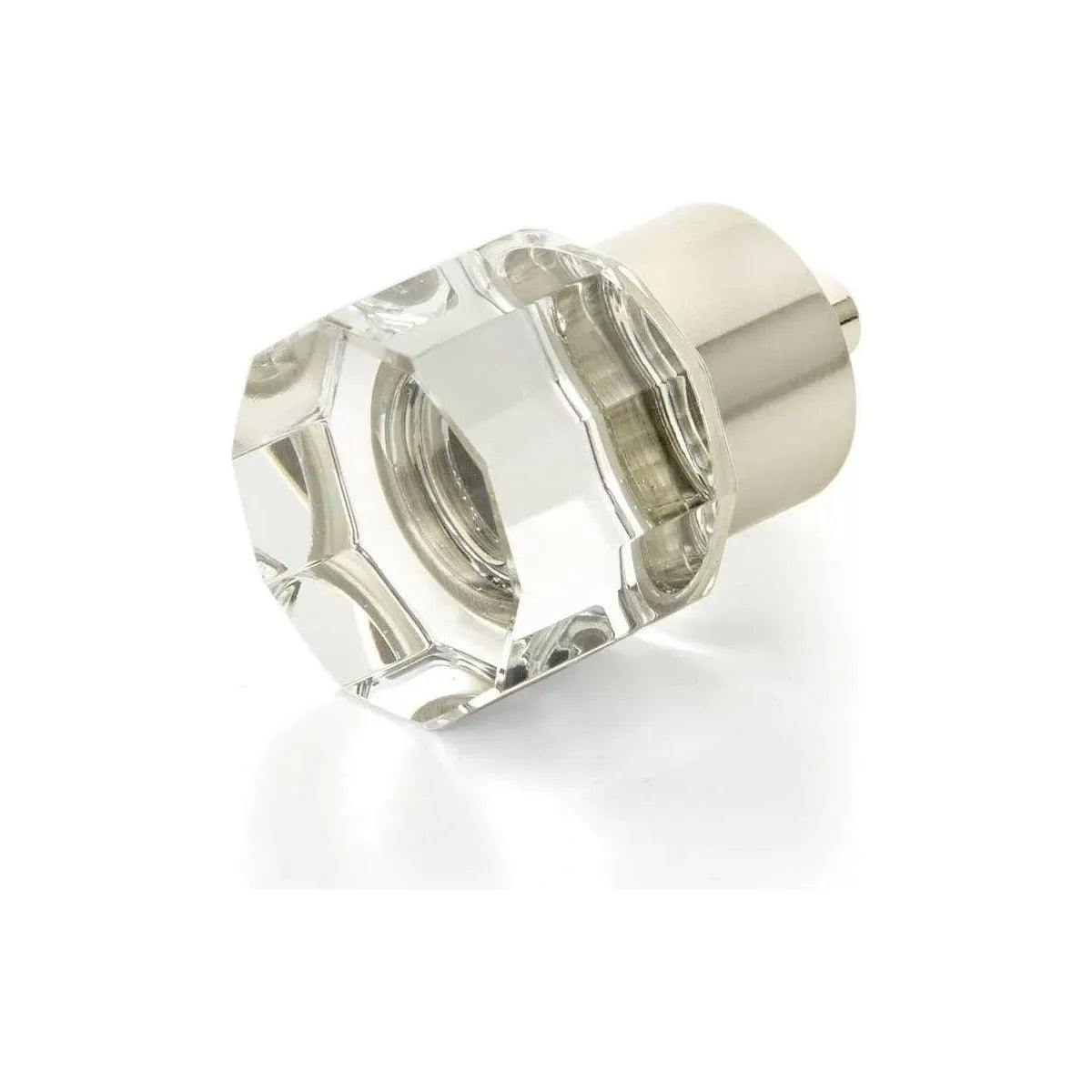 Schaub - City Lights Round Multi-Sided Glass Knob - 55-15 | Montreal Lighting & Hardware