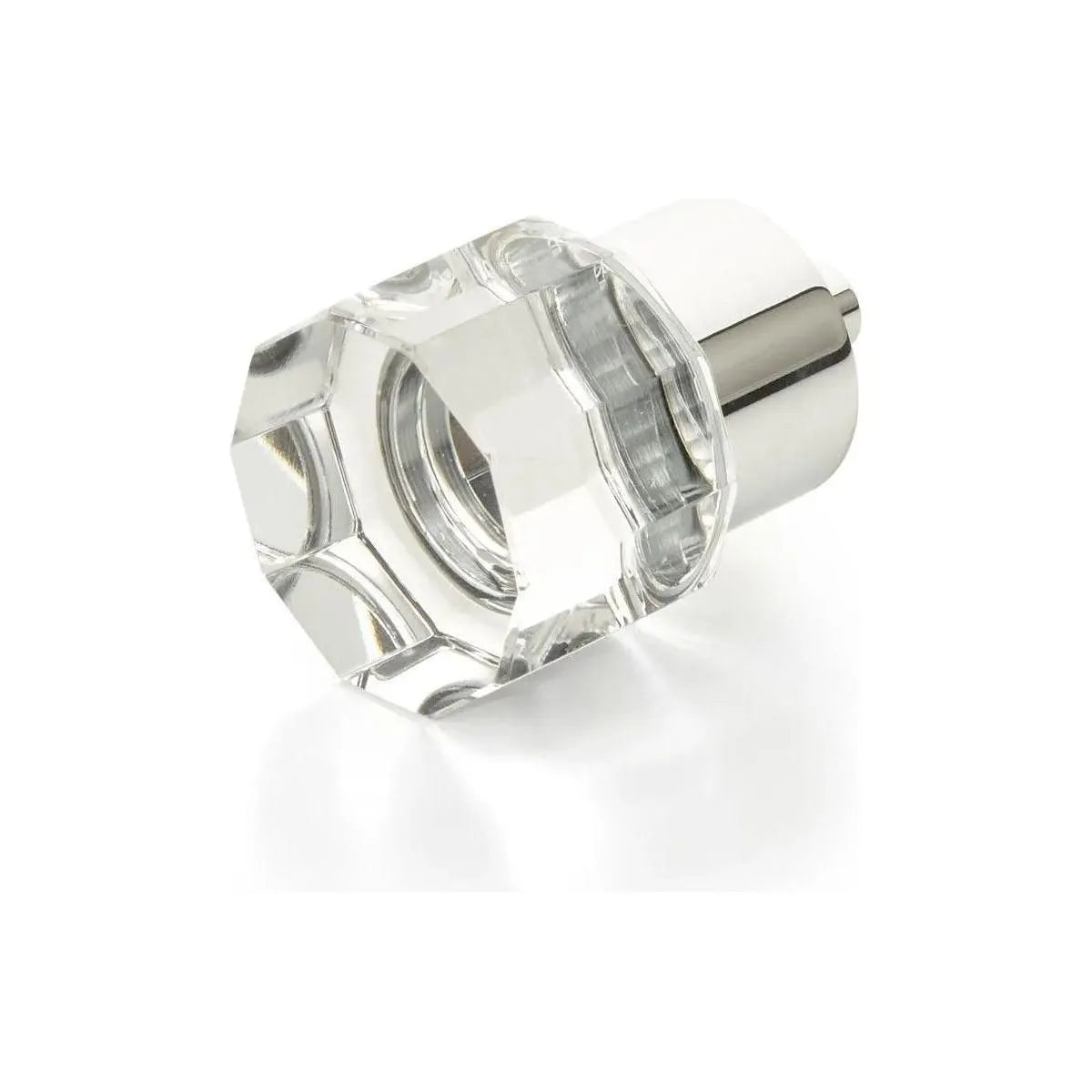 Schaub - City Lights Round Multi-Sided Glass Knob - 55-26 | Montreal Lighting & Hardware