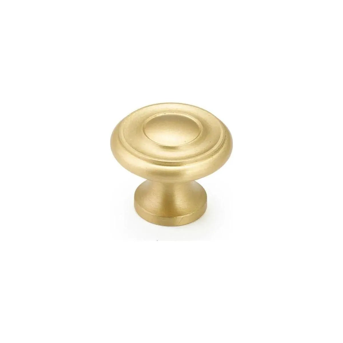 Schaub - Colonial Round Knob - 703-AUB | Montreal Lighting & Hardware