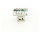 Schaub - Fair Isle Imperial Shell Rectangle Knob - 654-PN | Montreal Lighting & Hardware