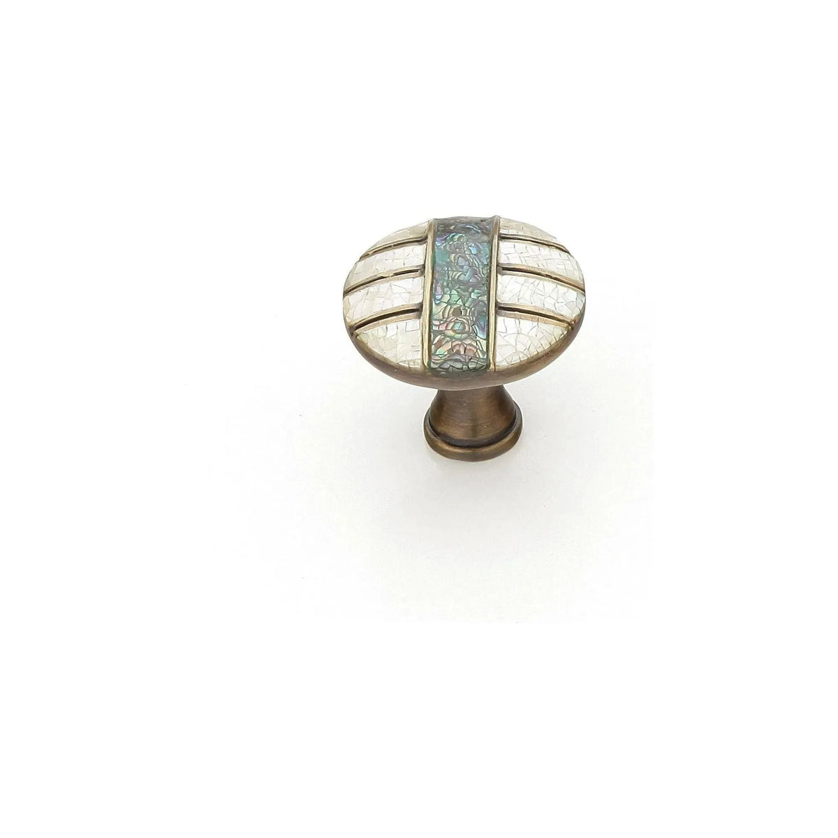 Schaub - Fair Isle Imperial Shell Round Knob - 653-AD | Montreal Lighting & Hardware
