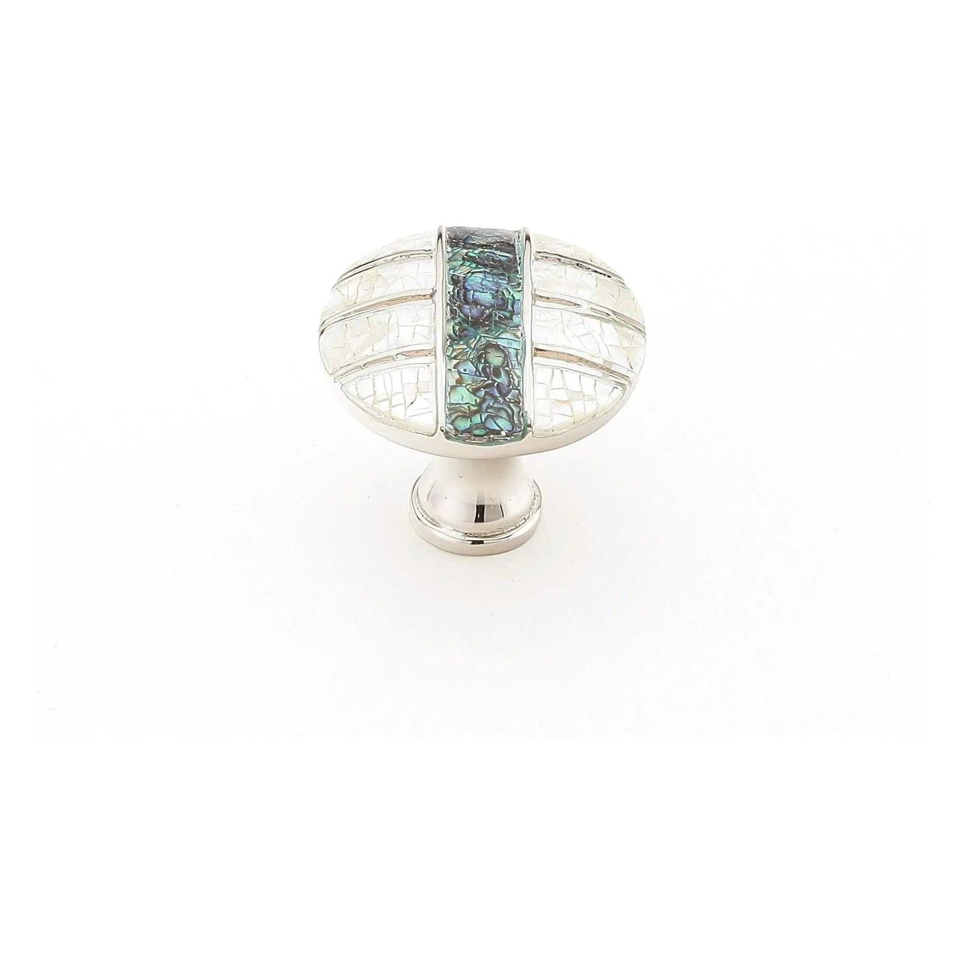 Schaub - Fair Isle Imperial Shell Round Knob - 653-PN | Montreal Lighting & Hardware