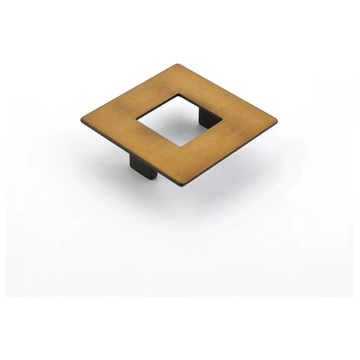 Schaub - Finestrino Square Pull - 443-BRBZ | Montreal Lighting & Hardware