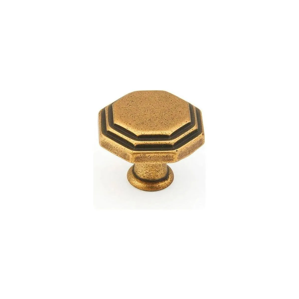 Schaub - Firenza Octagonal Knob - 283-LFBZ | Montreal Lighting & Hardware