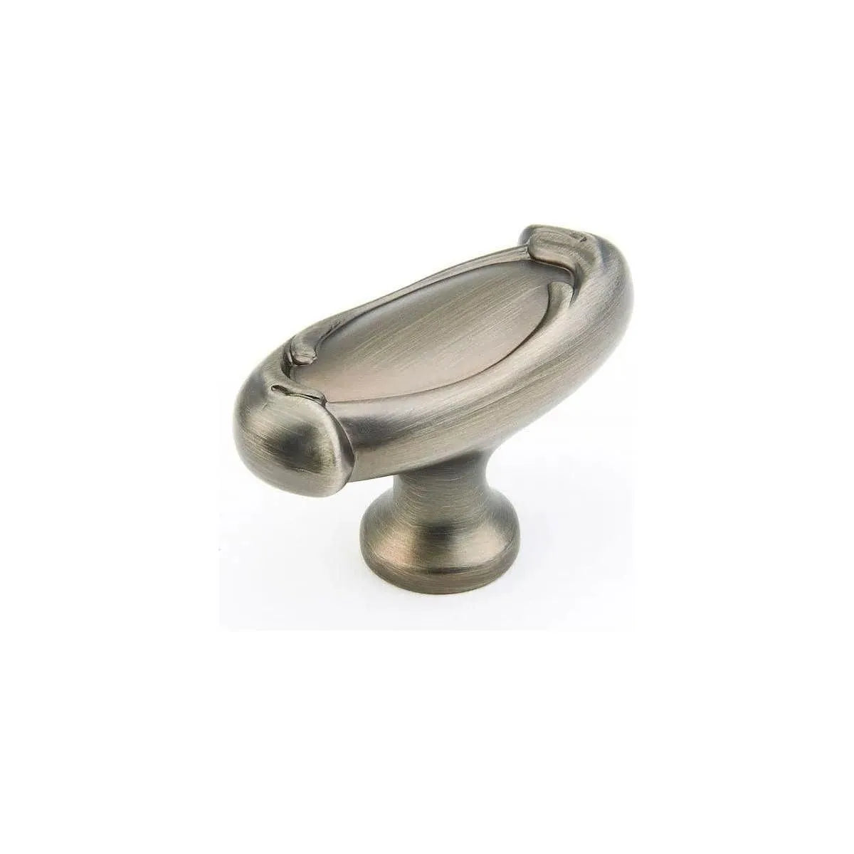 Schaub - French Farm Oval Knob - 261-AN | Montreal Lighting & Hardware