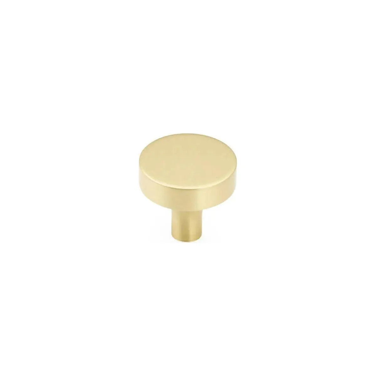 Schaub - Haniburton Round Knob - 470-SB | Montreal Lighting & Hardware
