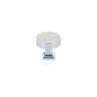 Schaub - Haniburton Round Knob with Square Base - 469-26 | Montreal Lighting & Hardware