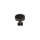 Schaub - Haniburton Round Knob with Square Base - 469-MB | Montreal Lighting & Hardware