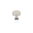 Schaub - Haniburton Round Knob with Square Base - 469-PN | Montreal Lighting & Hardware