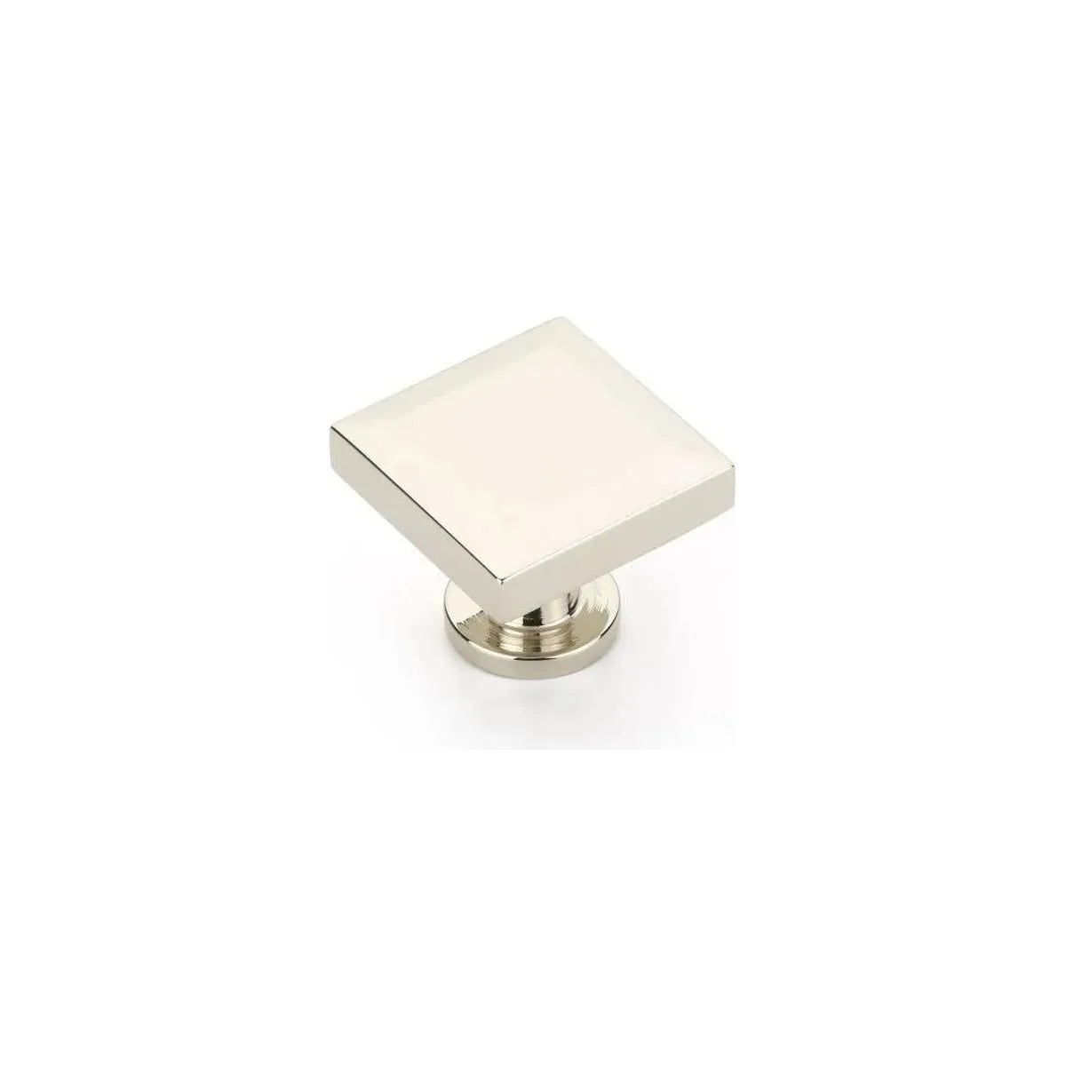 Schaub - Heathrow Square Knob - 551-PN | Montreal Lighting & Hardware