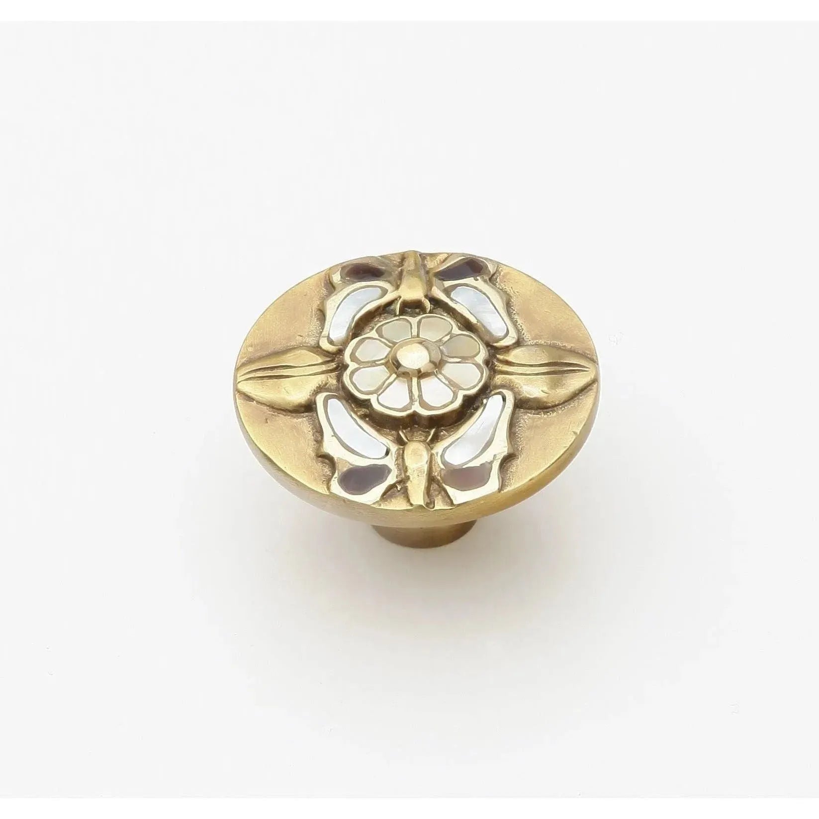 Schaub - Heirloom Treasures Round Knob - 953K-ED | Montreal Lighting & Hardware