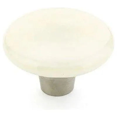 Schaub - Ice Round Knob - 31-IVS | Montreal Lighting & Hardware