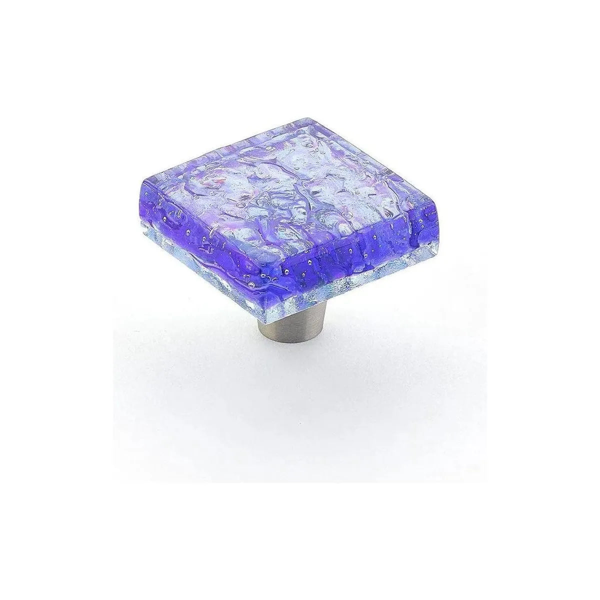 Schaub - Ice Square Knob - 34-PBL | Montreal Lighting & Hardware