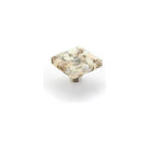 Schaub - Ice Square Knob - 34-SBP | Montreal Lighting & Hardware