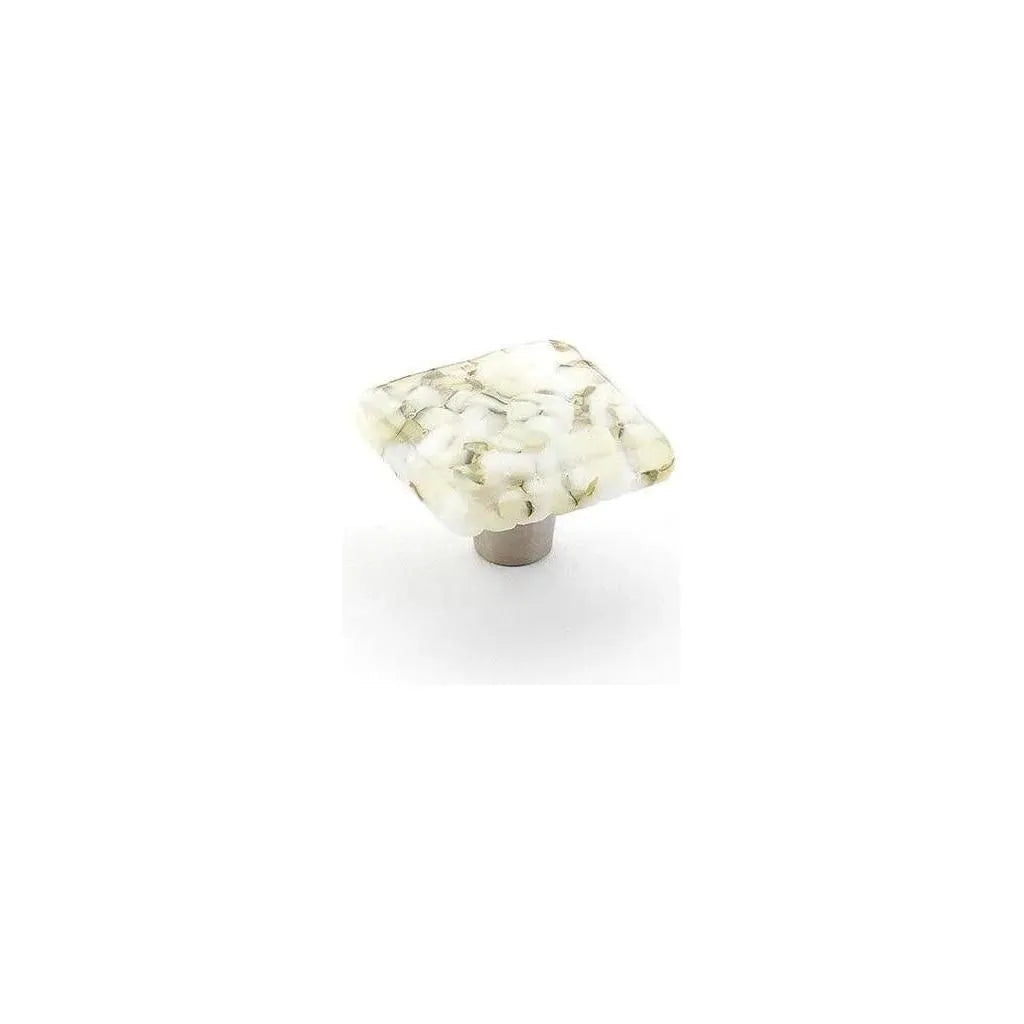 Schaub - Ice Square Knob - 34-WLP | Montreal Lighting & Hardware