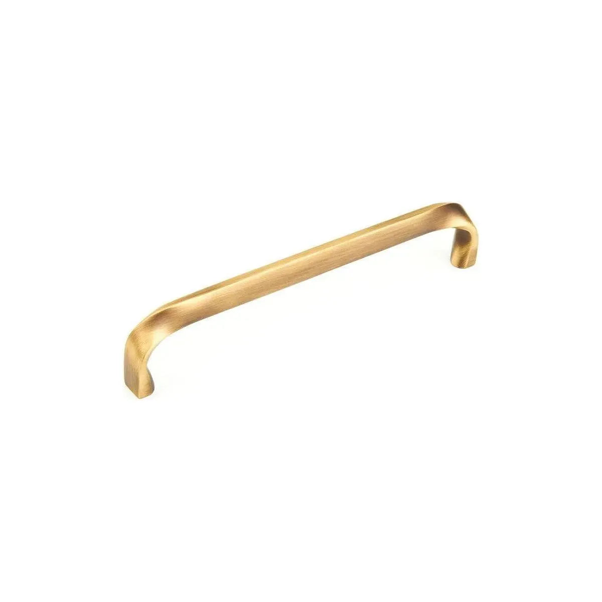 Schaub - Italian Contemporary Twisted Appliance Pull - 513A-LTBZ | Montreal Lighting & Hardware