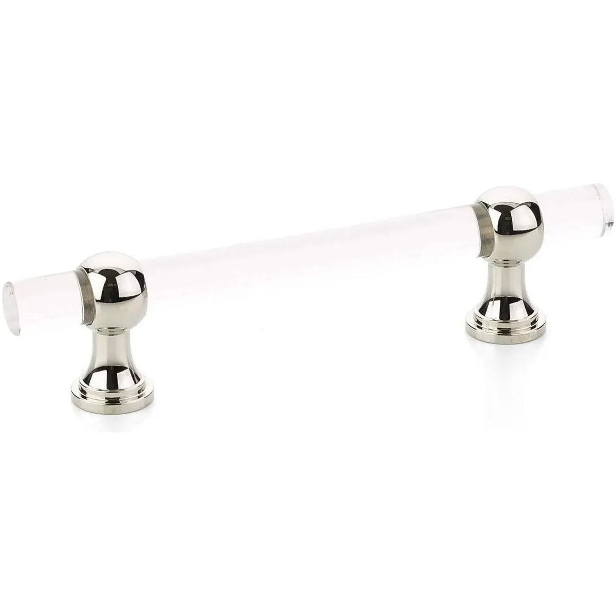 Schaub - Lumiere Transitional Adjustable Clear Acrylic Pull - 414-PN | Montreal Lighting & Hardware