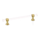 Schaub - Lumiere Transitional Adjustable Clear Acrylic Pull - 416-SB | Montreal Lighting & Hardware