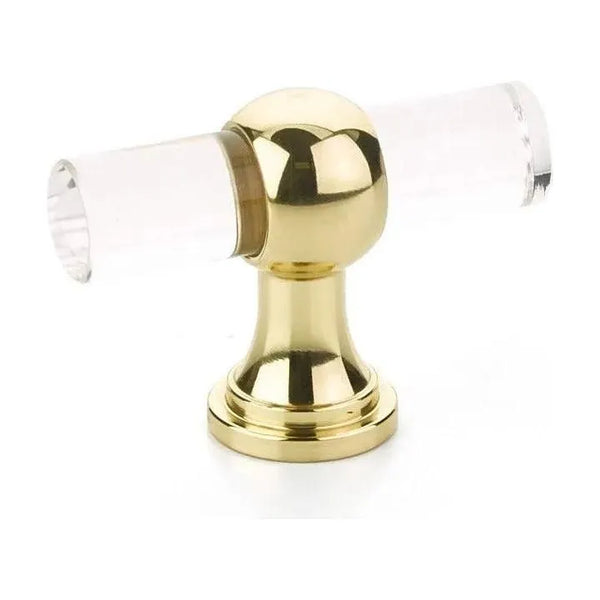 Lumiere Transitional Adjustable Clear Acrylic T-Knob