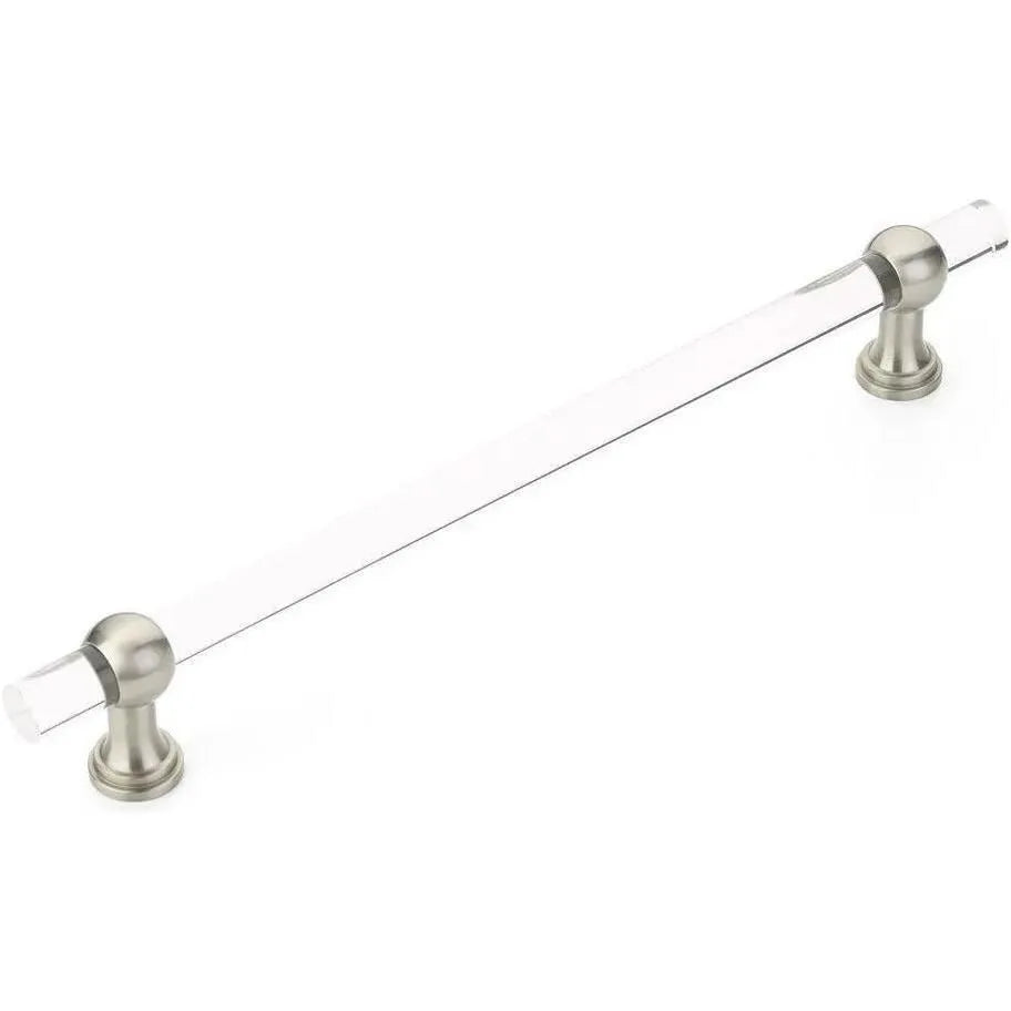 Schaub - Lumiere Transitional Non-Adjustable Clear Acrylic Appliance Pull - 412-15 | Montreal Lighting & Hardware
