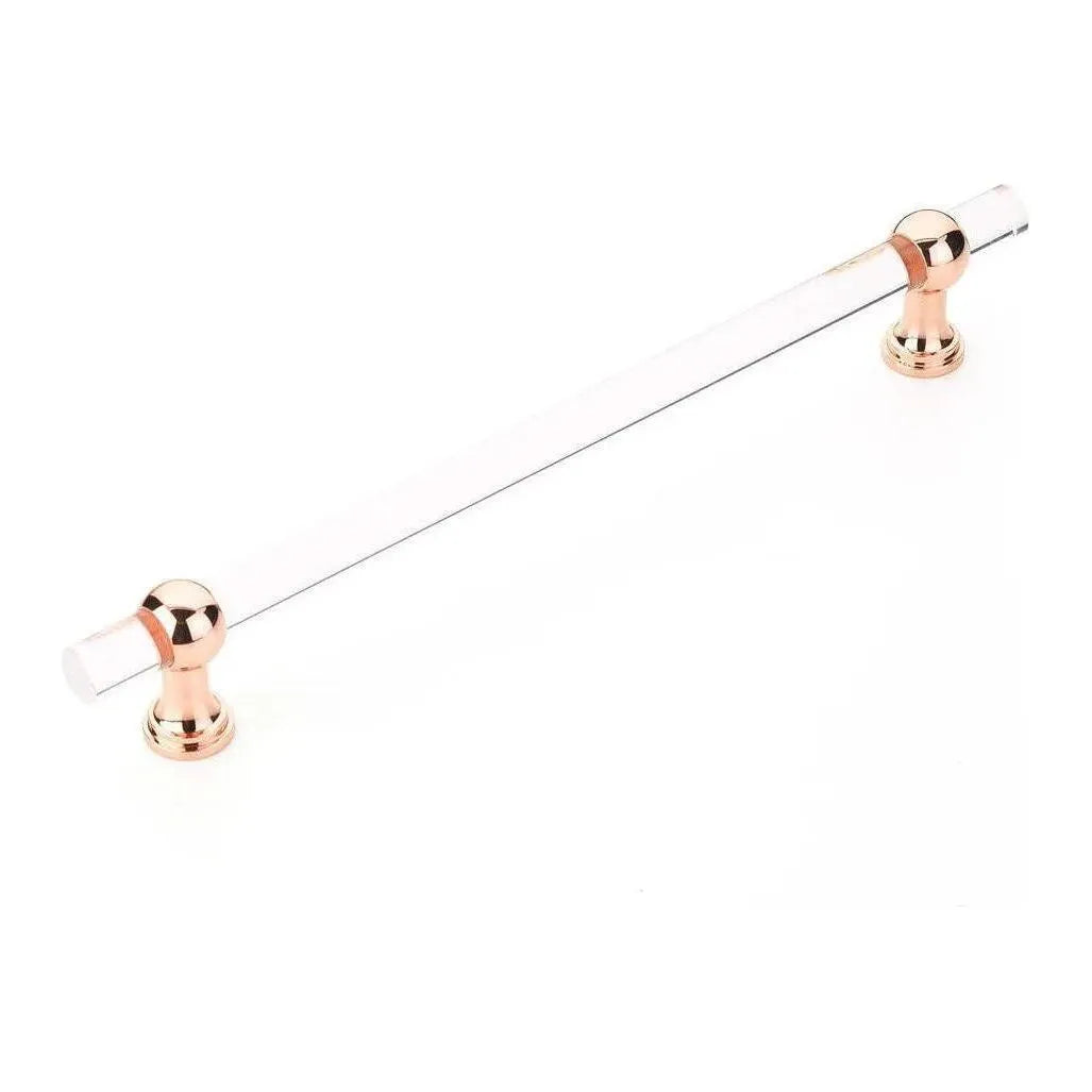 Schaub - Lumiere Transitional Non-Adjustable Clear Acrylic Appliance Pull - 412-PRG | Montreal Lighting & Hardware
