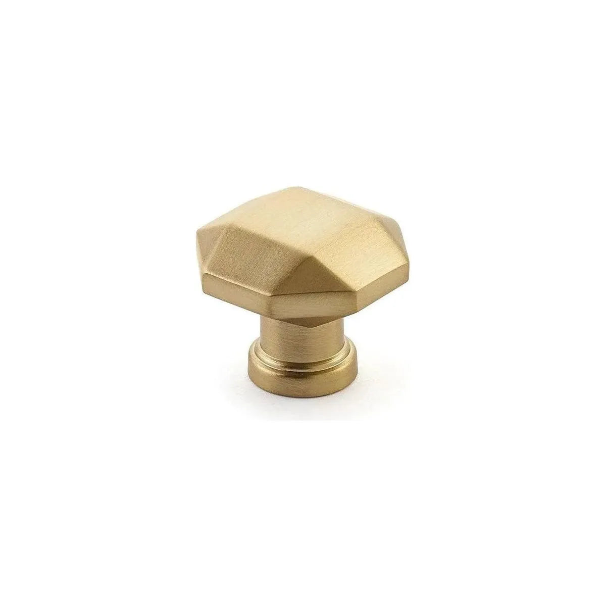 Schaub - Menlo Park Faceted Knob - 531-SSB | Montreal Lighting & Hardware