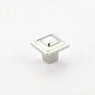 Schaub - Menlo Park Square Knob - 530-PN | Montreal Lighting & Hardware