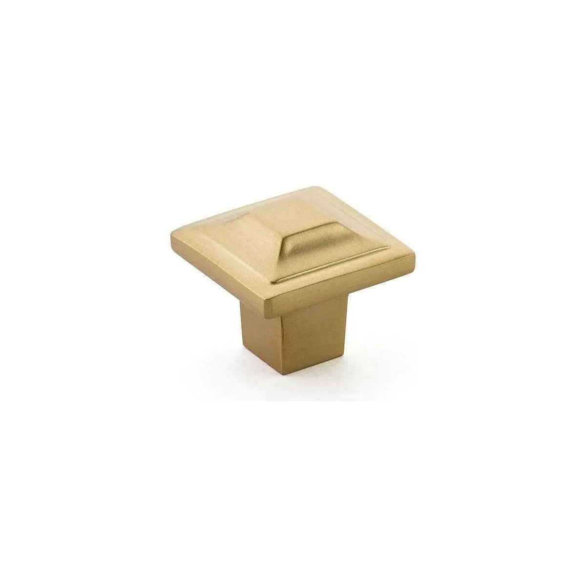 Schaub - Menlo Park Square Knob - 530-SSB | Montreal Lighting & Hardware