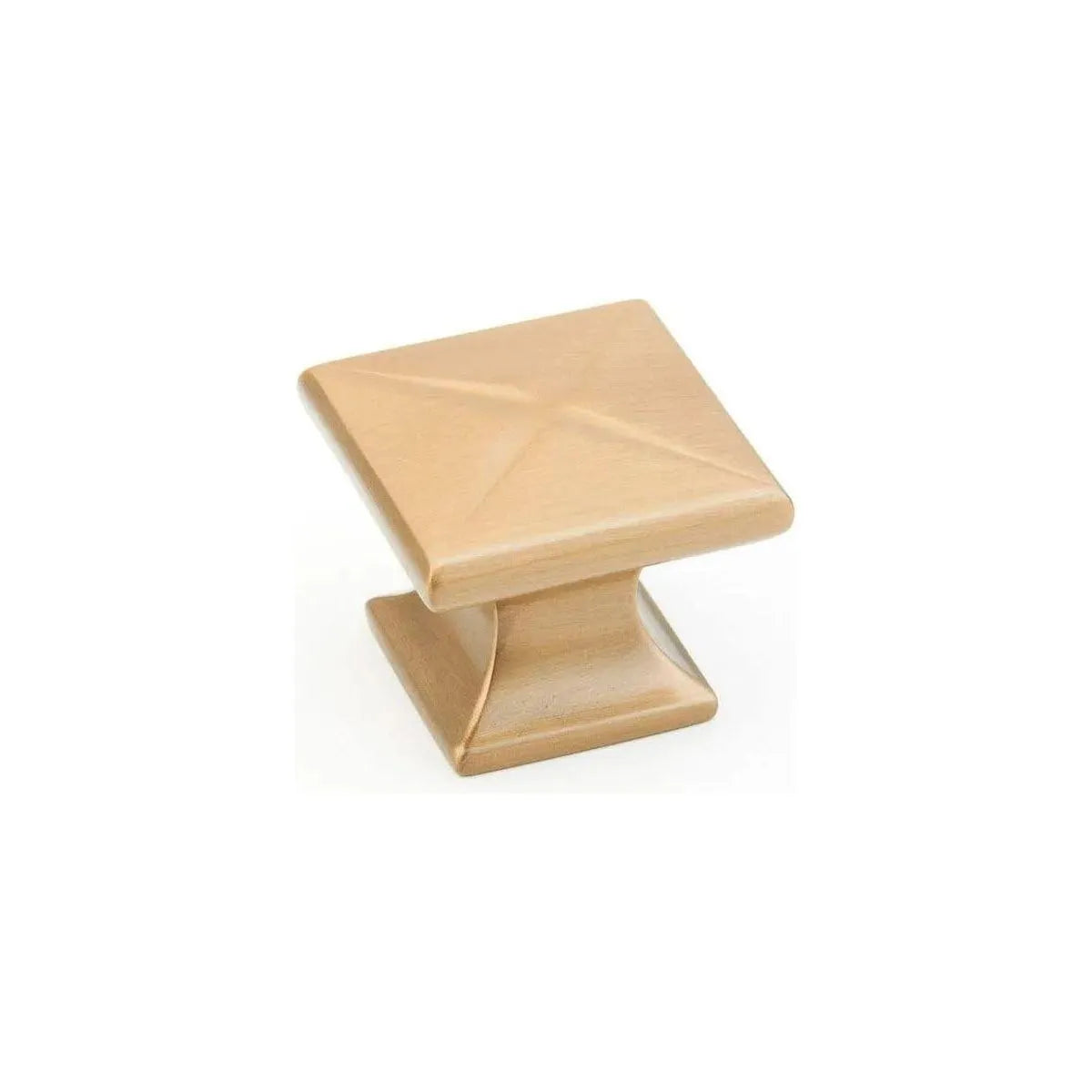 Schaub - Northport Square Knob - 215-BBZ | Montreal Lighting & Hardware