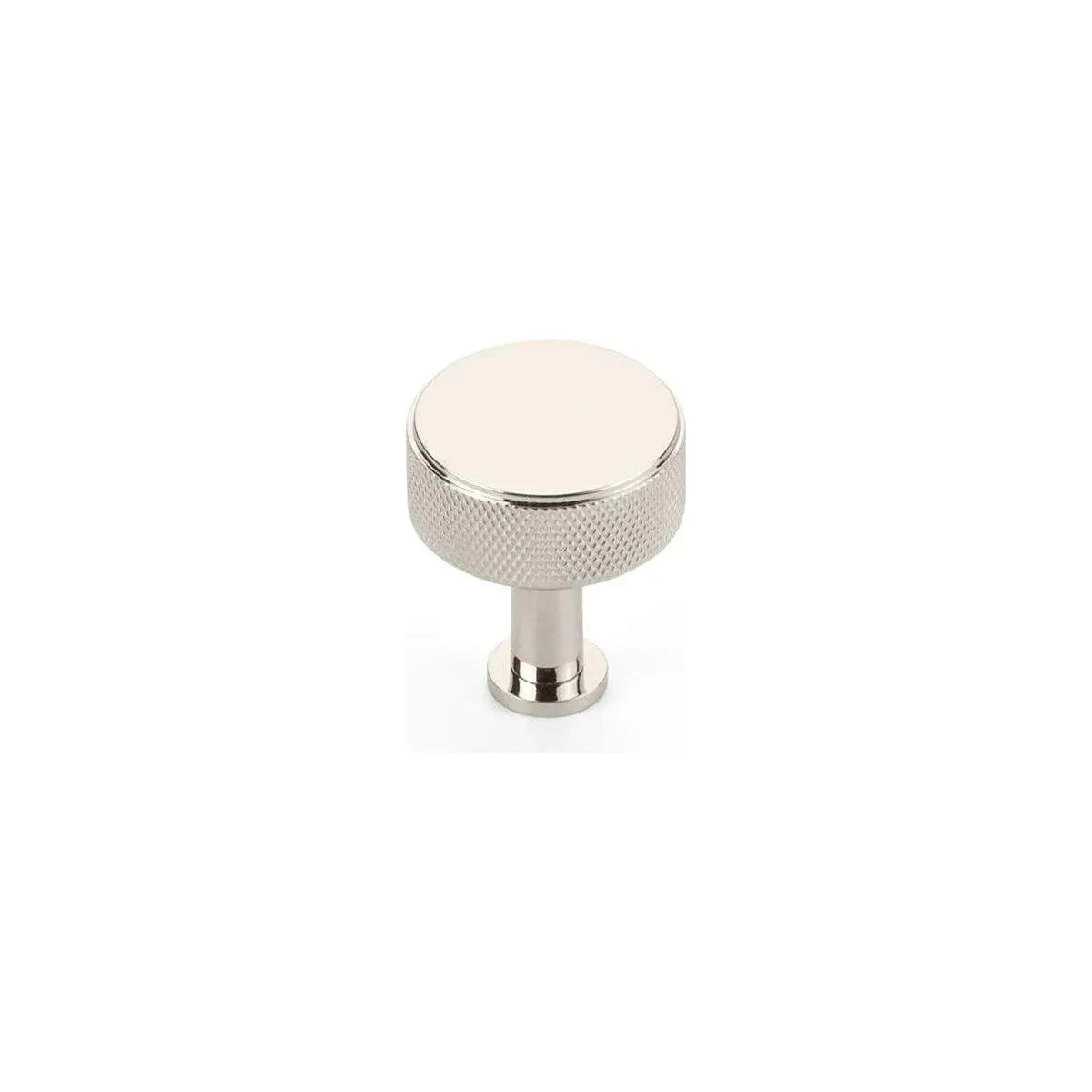 Schaub - Pub House Knurled Knob - 5002-PN | Montreal Lighting & Hardware